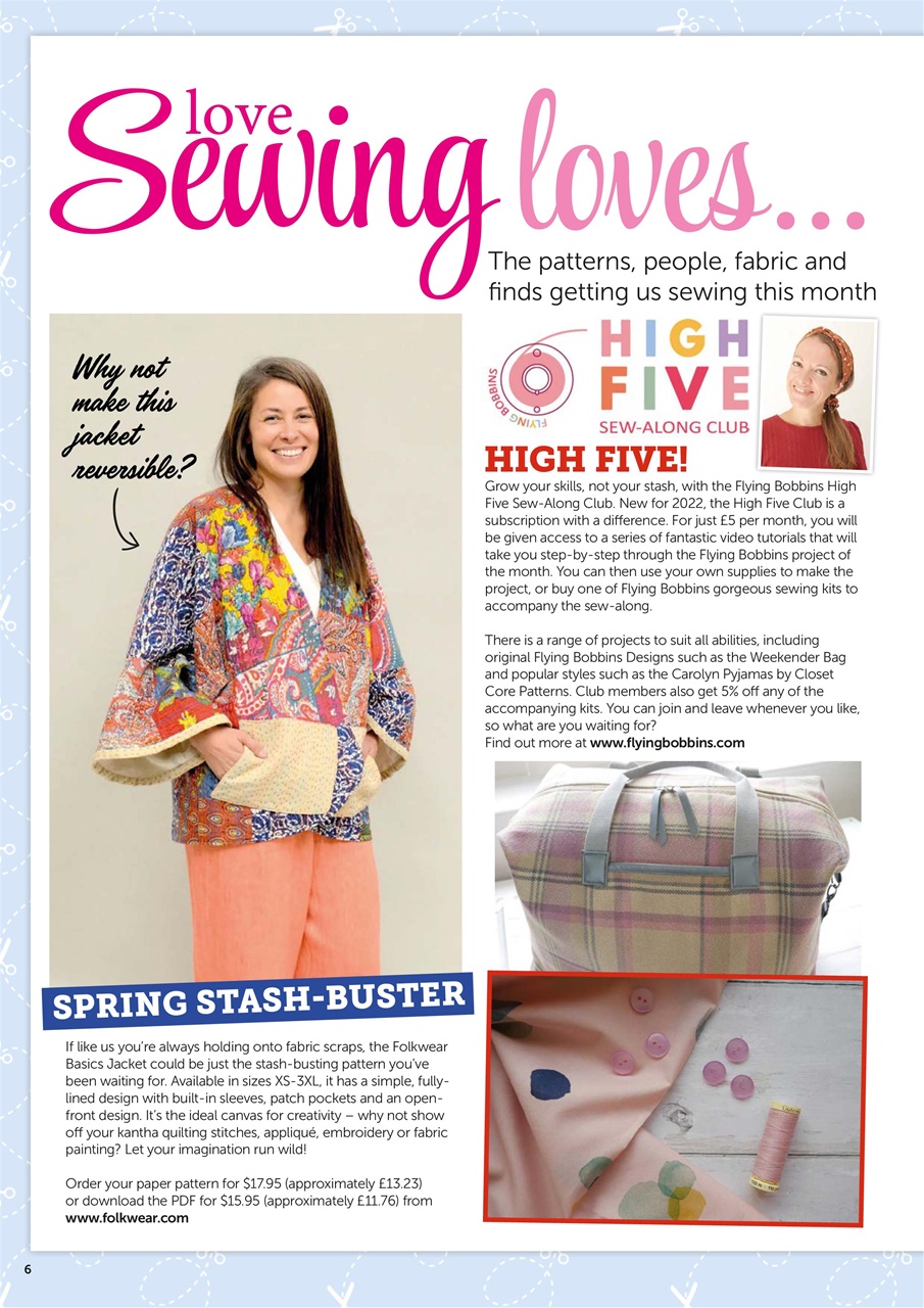 Love Sewing Preview Pages