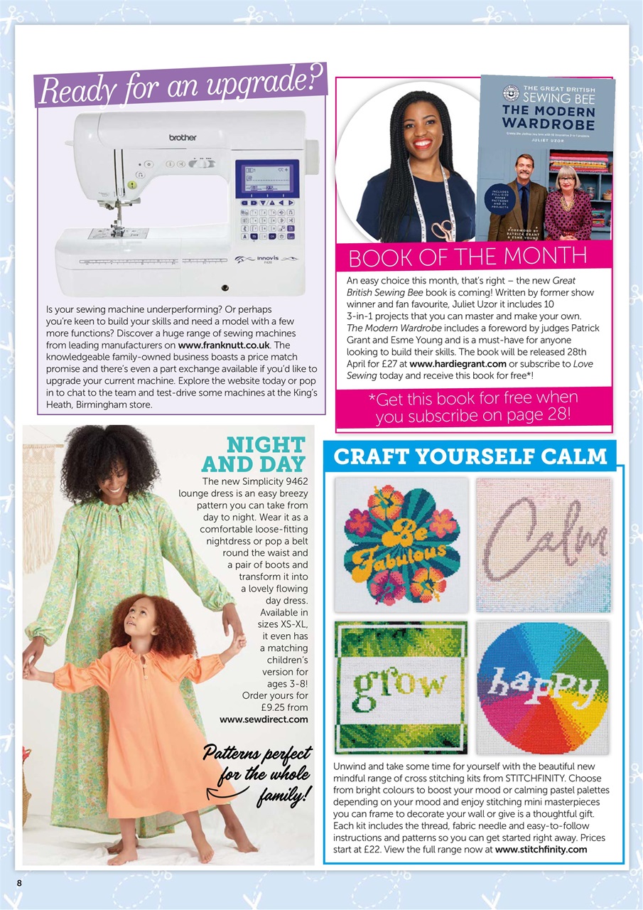 Love Sewing Preview Pages