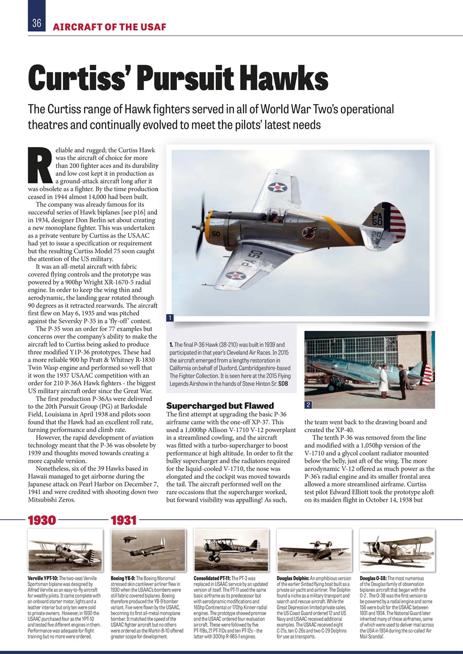 Aircraft of the USAF Preview Pages