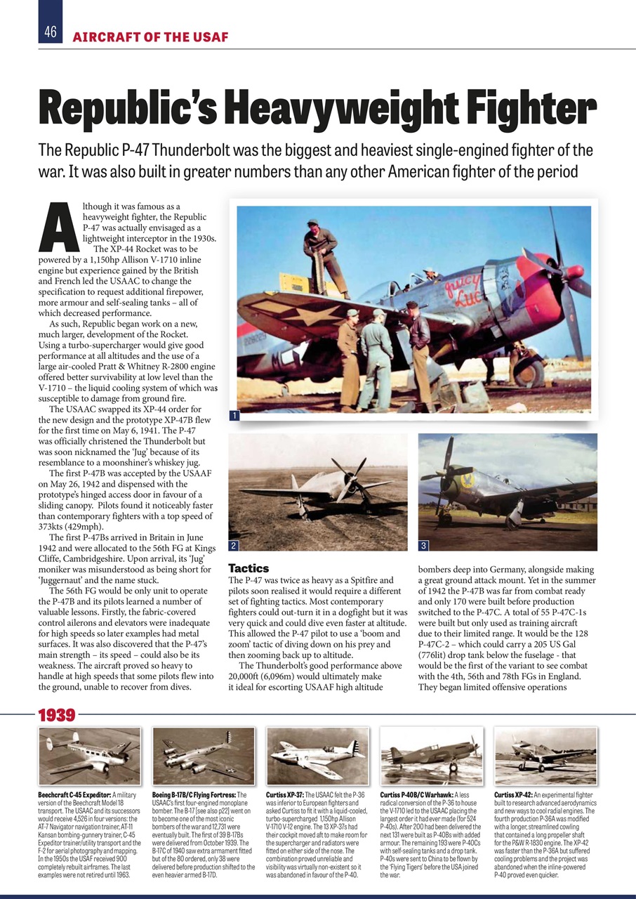 Aircraft of the USAF Preview Pages