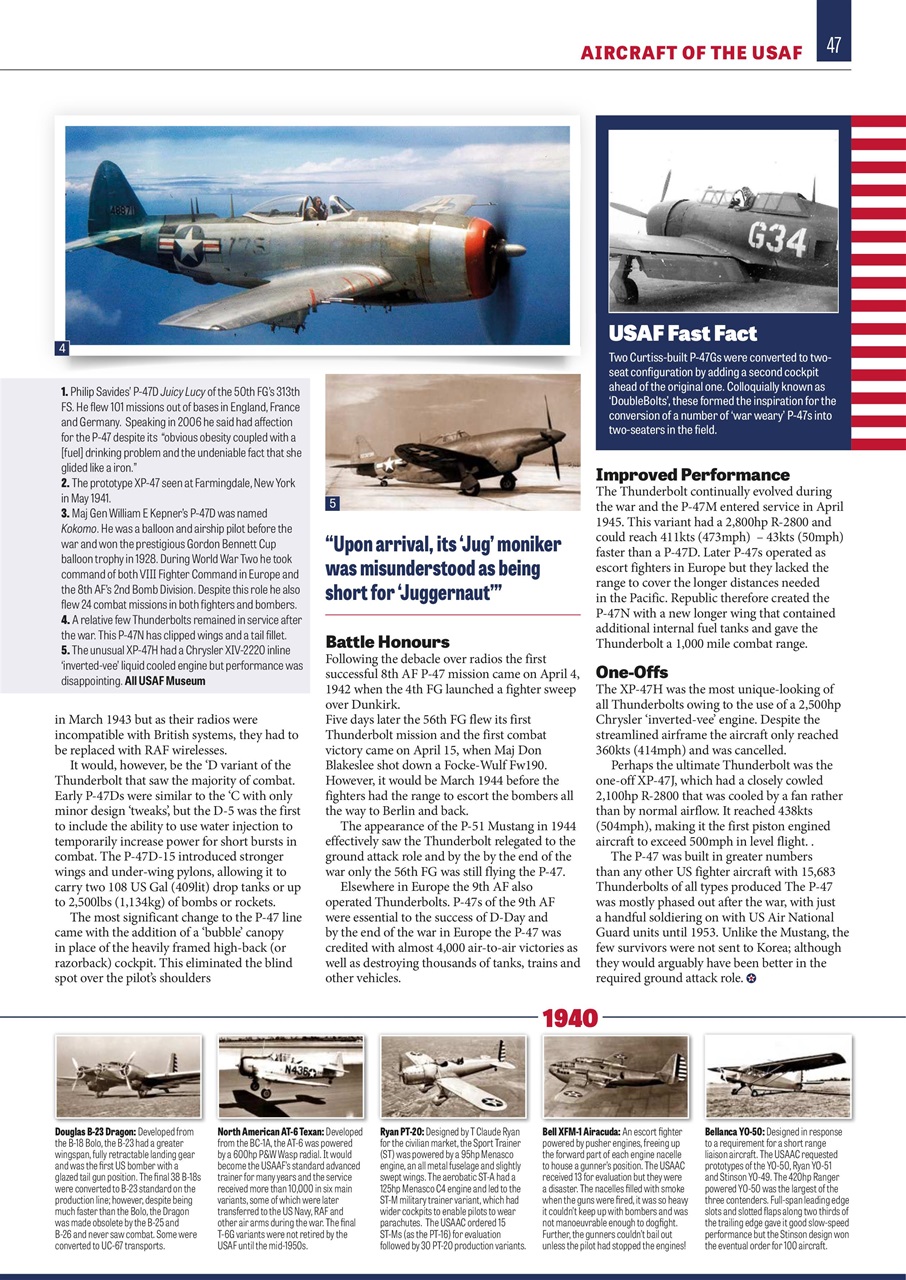 Aircraft of the USAF Preview Pages