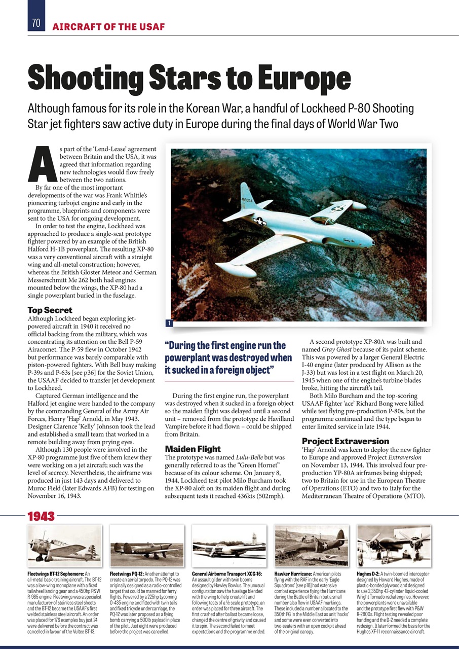 Aircraft of the USAF Preview Pages