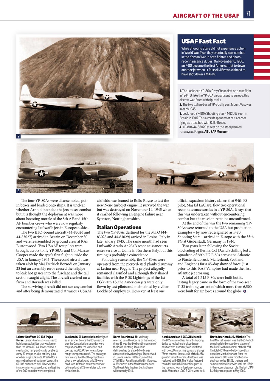 Aircraft of the USAF Preview Pages