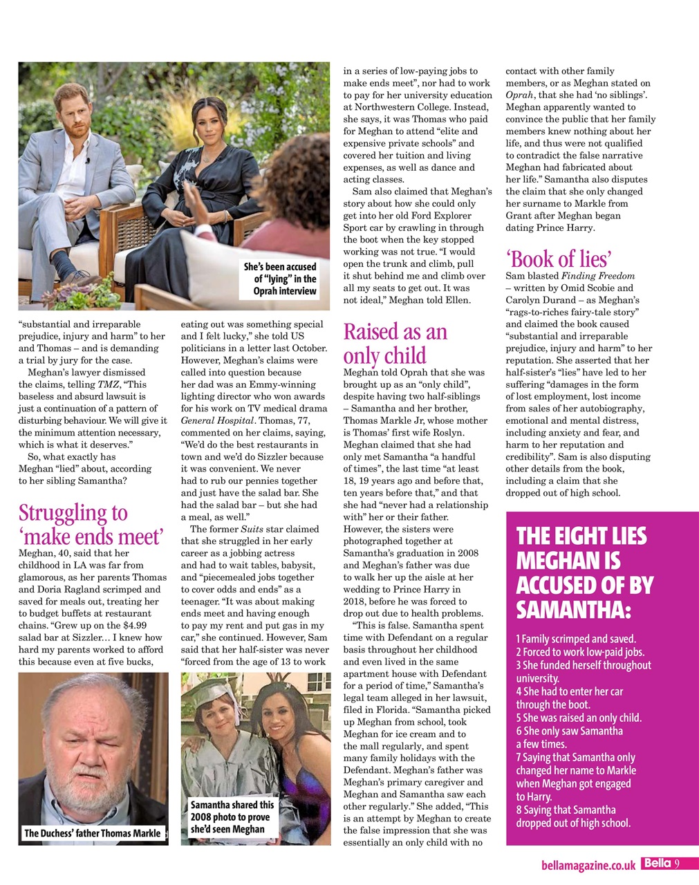 Bella Magazine Preview Pages