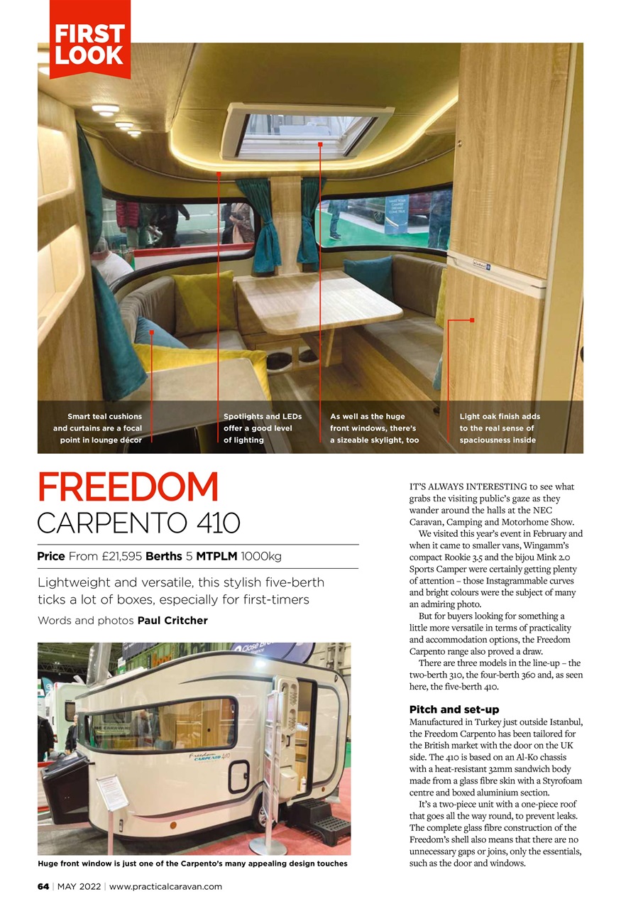 Practical Caravan Preview Pages