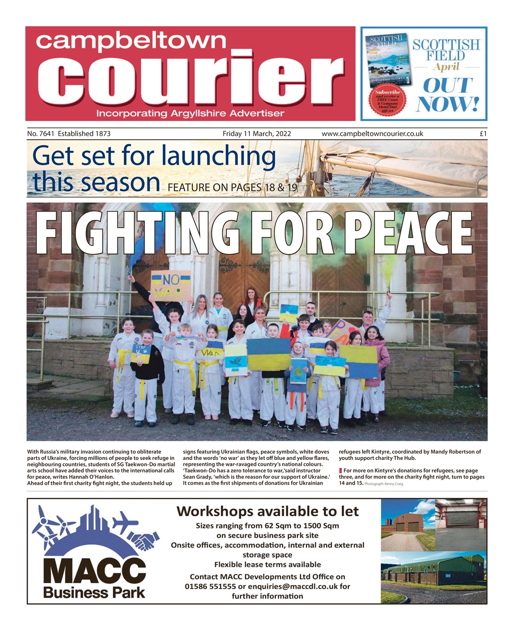 Campbeltown Courier Preview Pages
