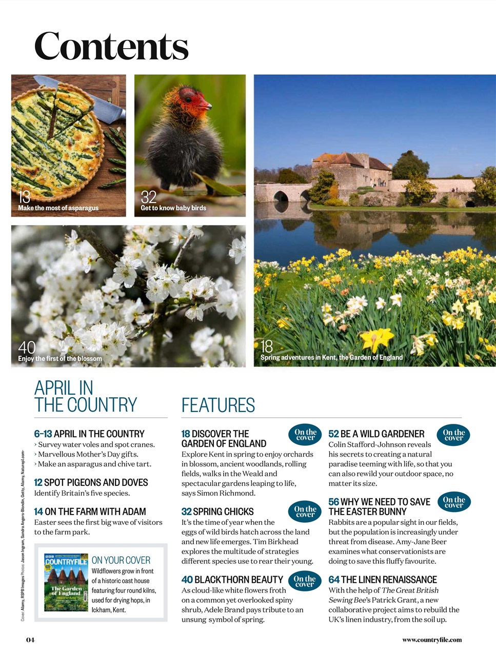BBC Countryfile Magazine Preview Pages
