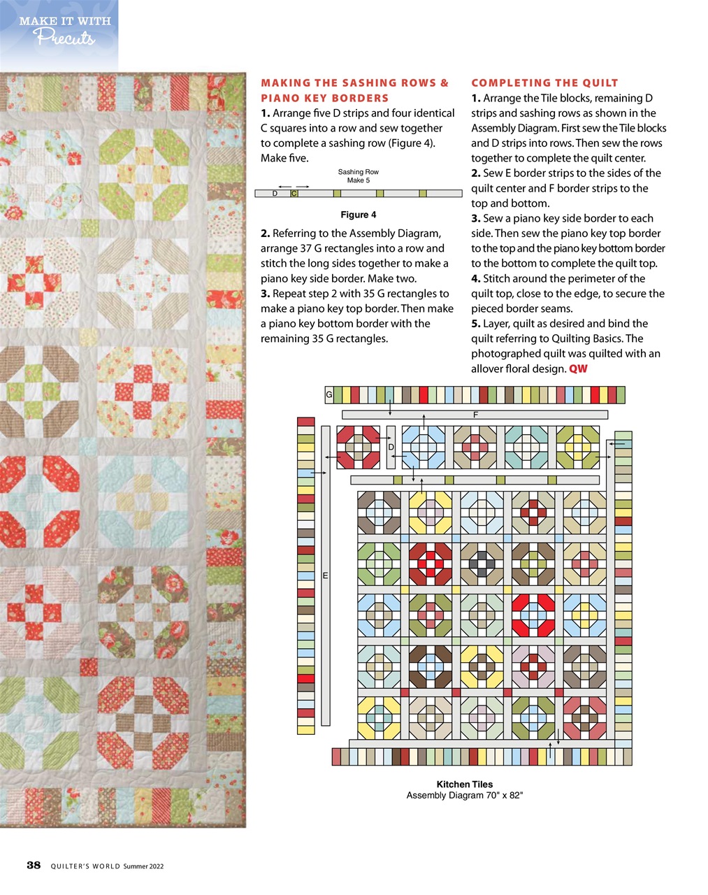 Quilter's World Preview Pages