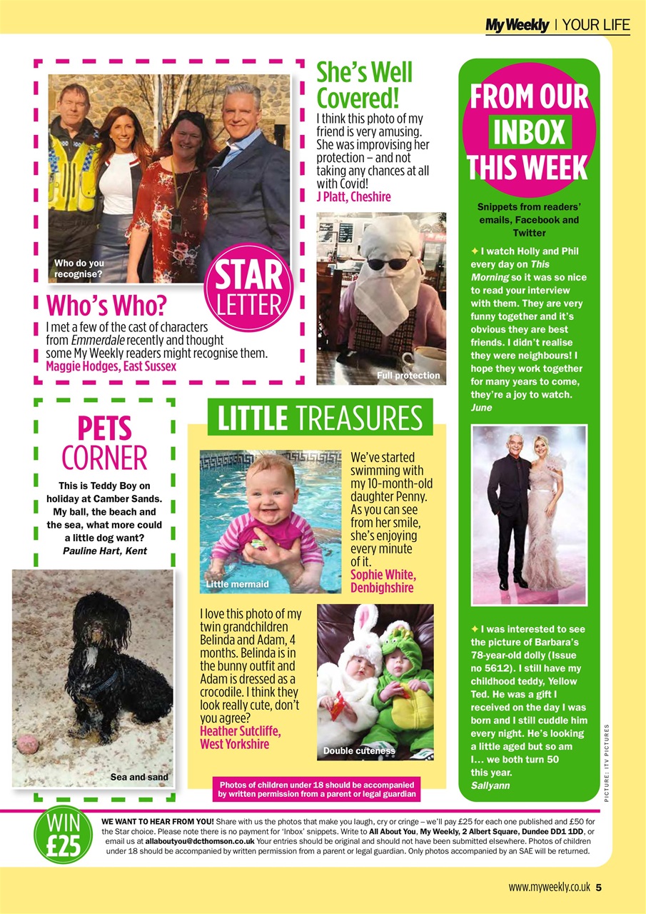 My Weekly Preview Pages