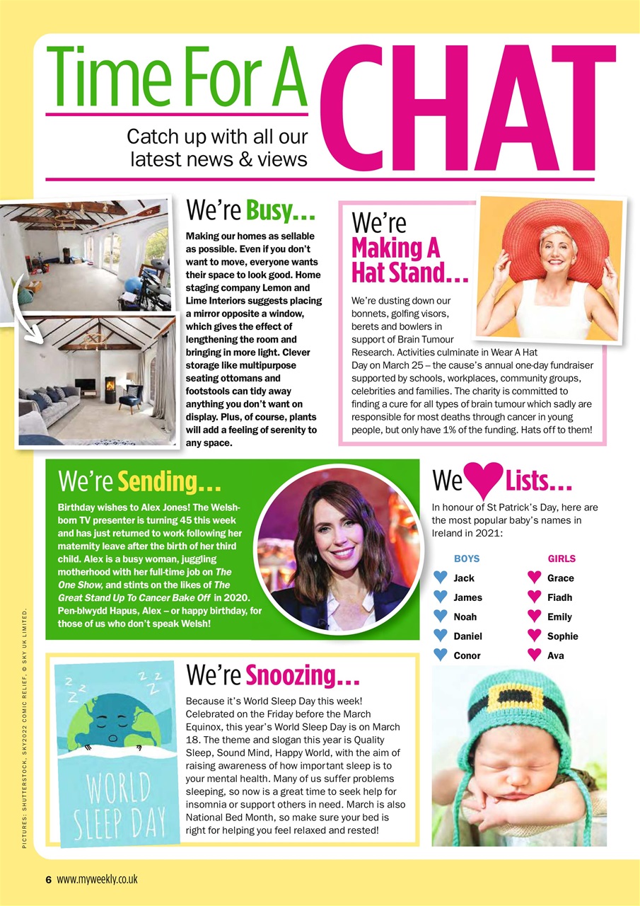 My Weekly Preview Pages