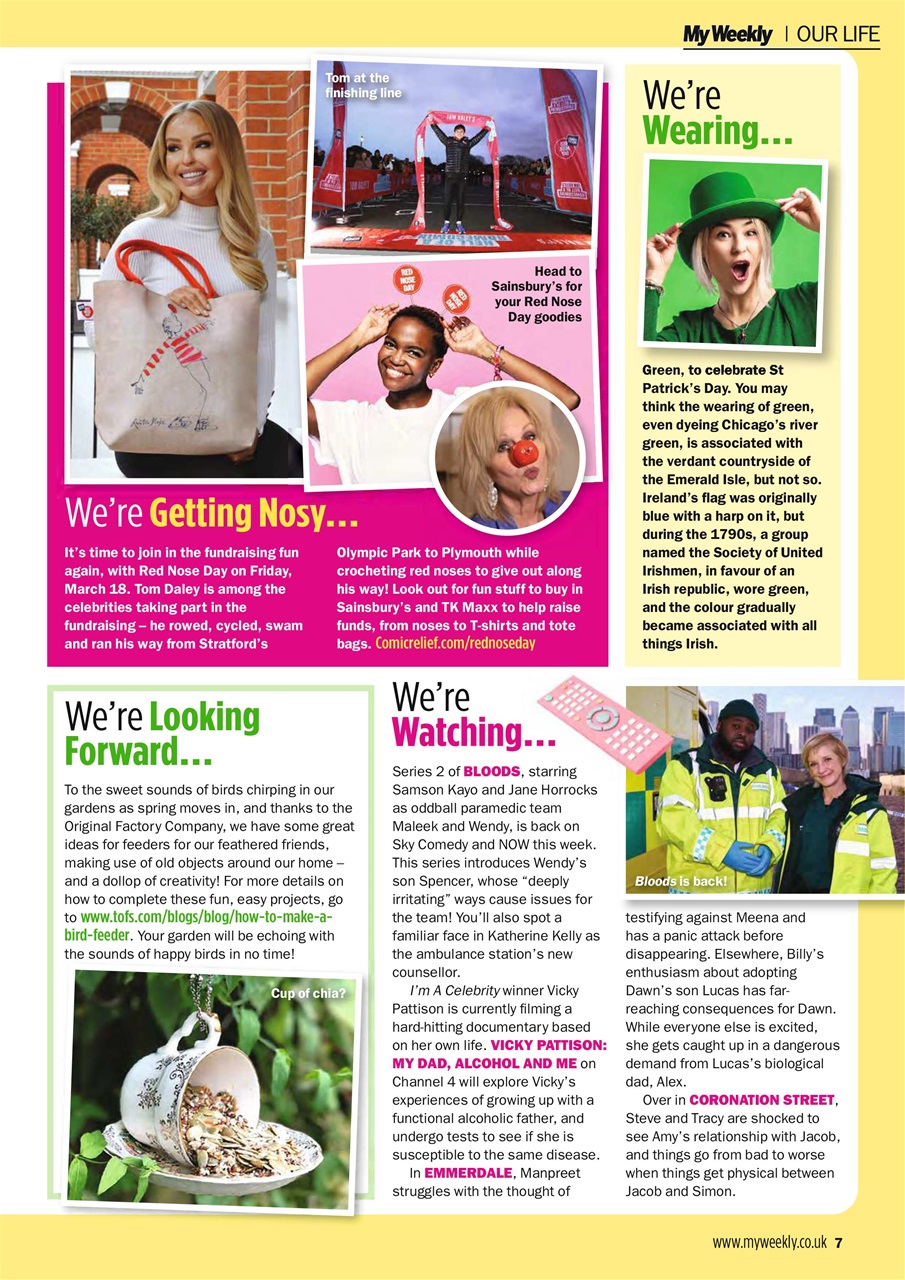 My Weekly Preview Pages