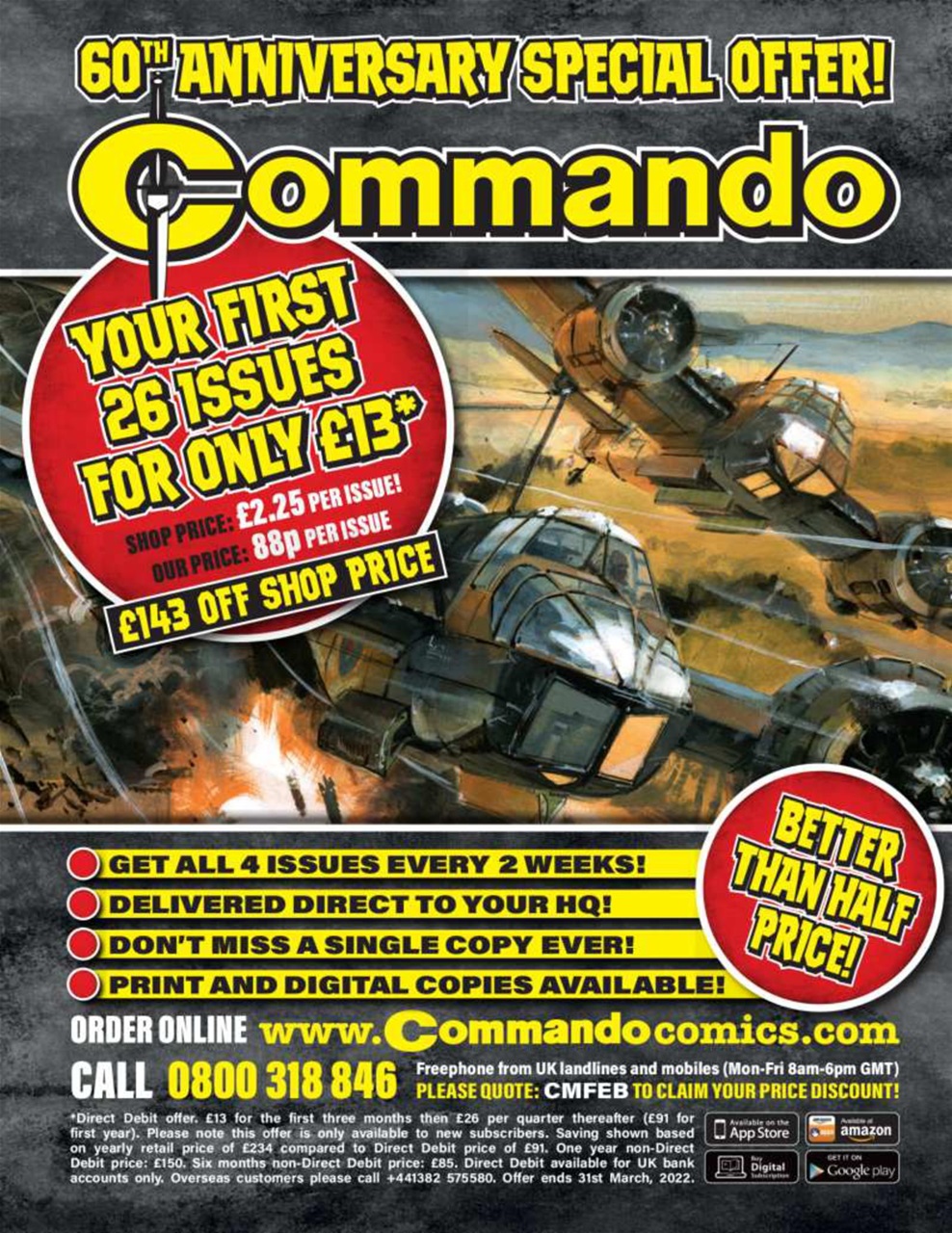 Commando Preview Pages