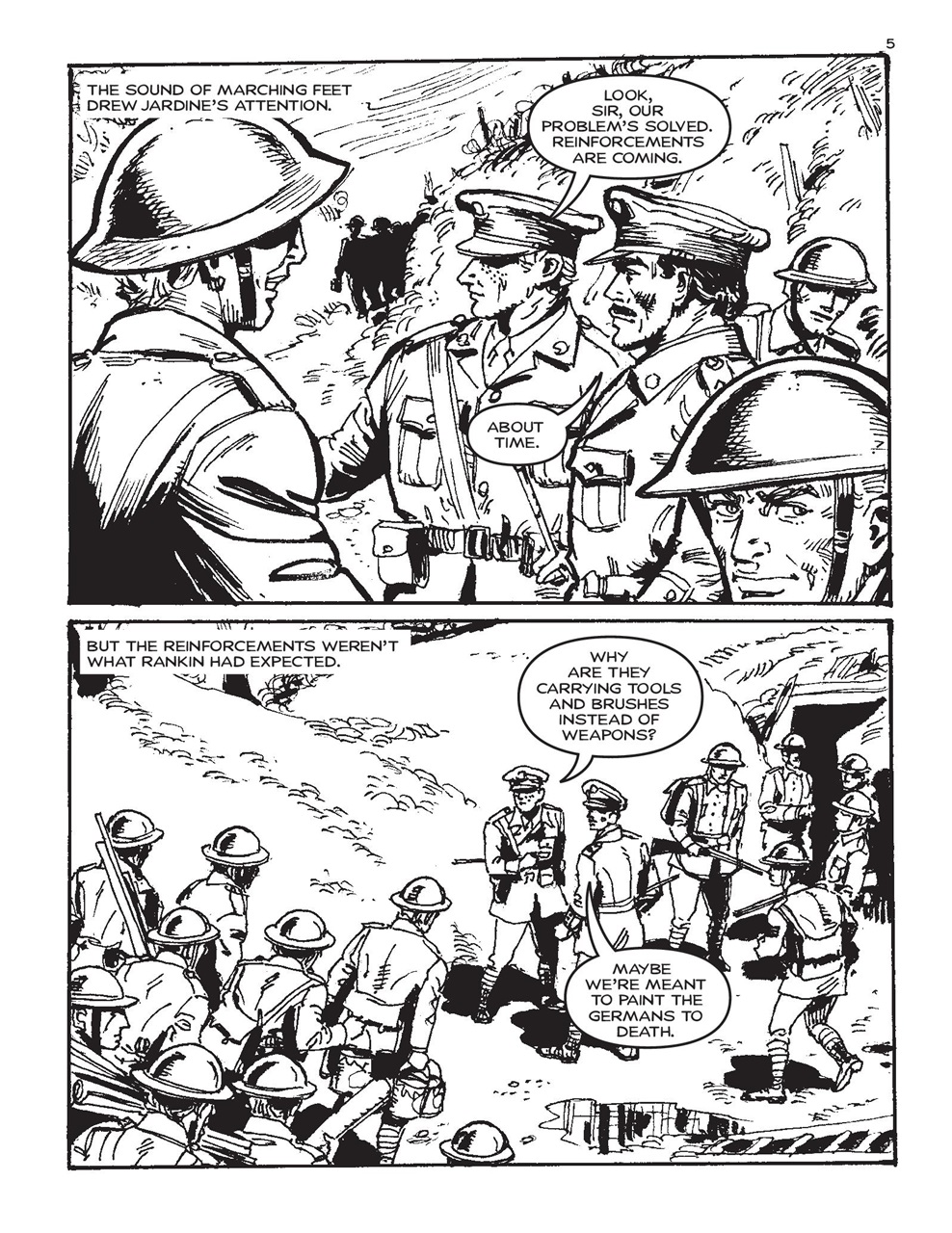 Commando Preview Pages
