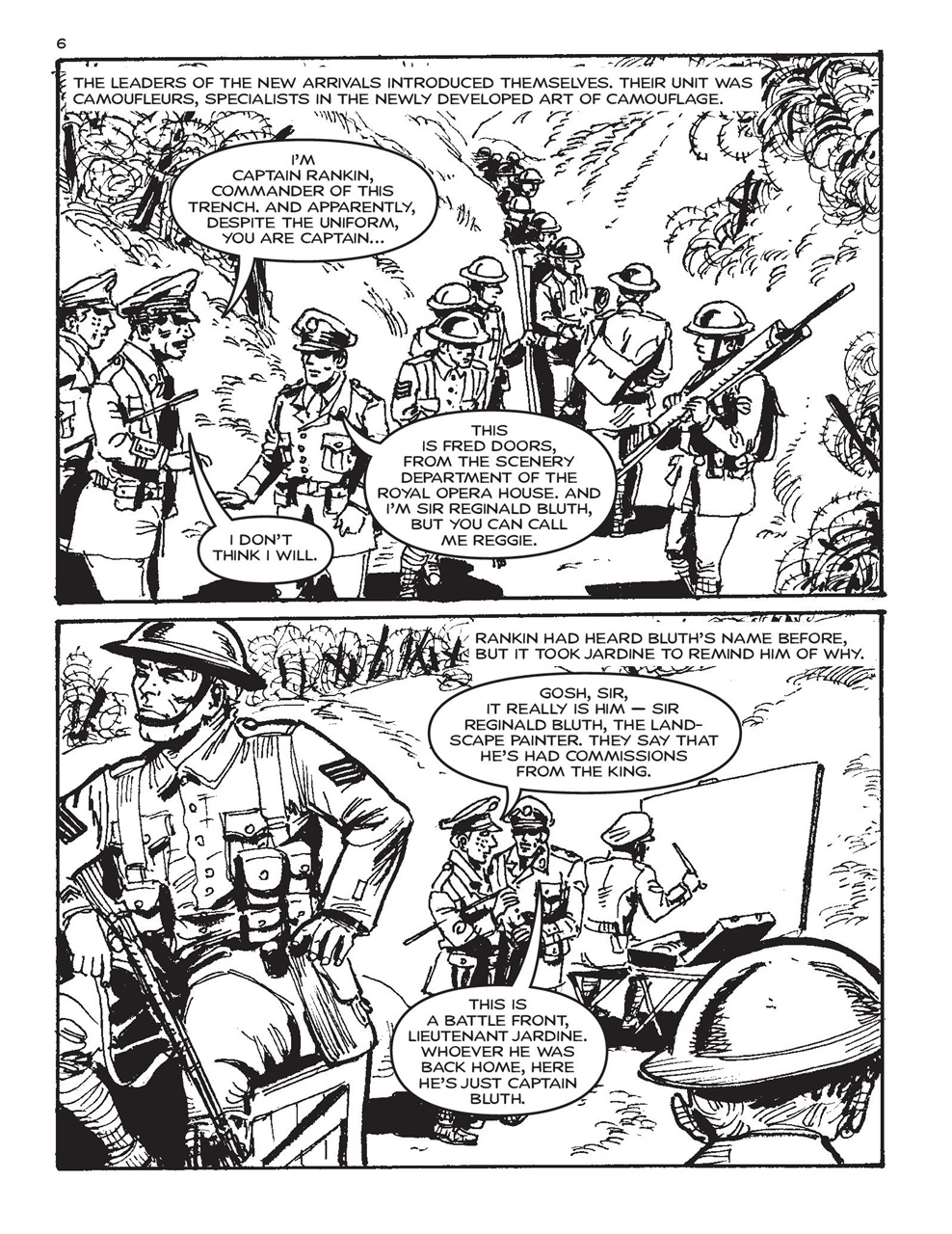 Commando Preview Pages