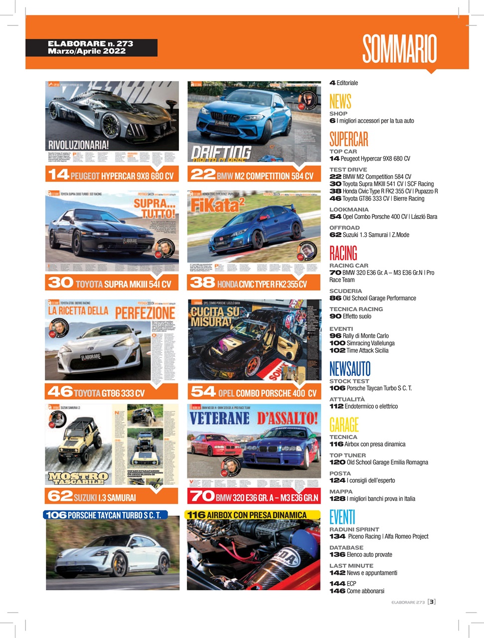 Elaborare GT Tuning Preview Pages