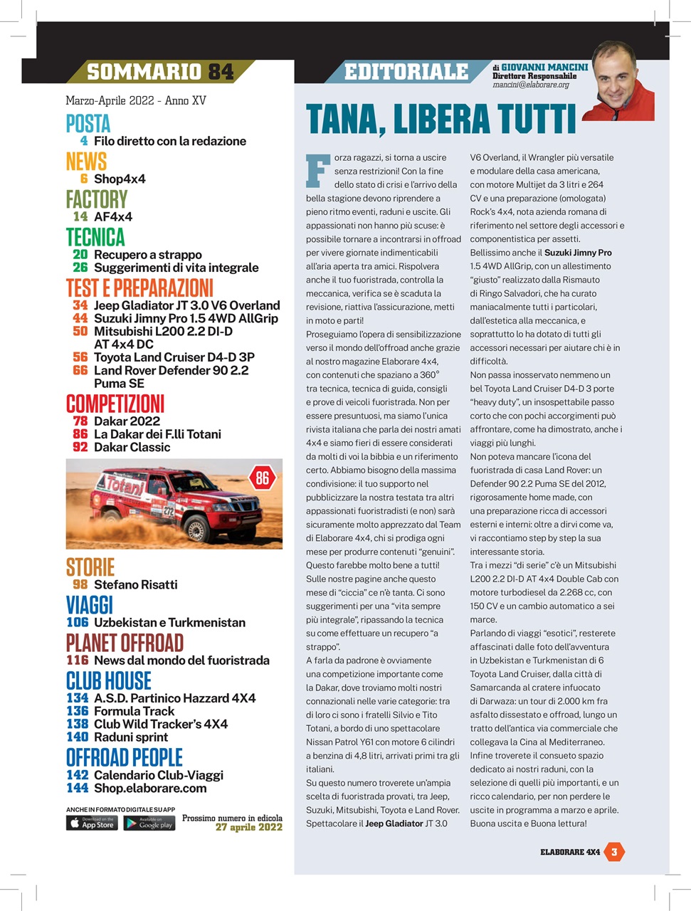 Elaborare 4x4 Preview Pages