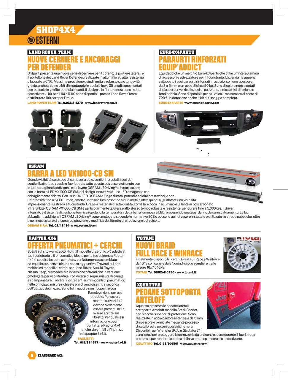 Elaborare 4x4 Preview Pages