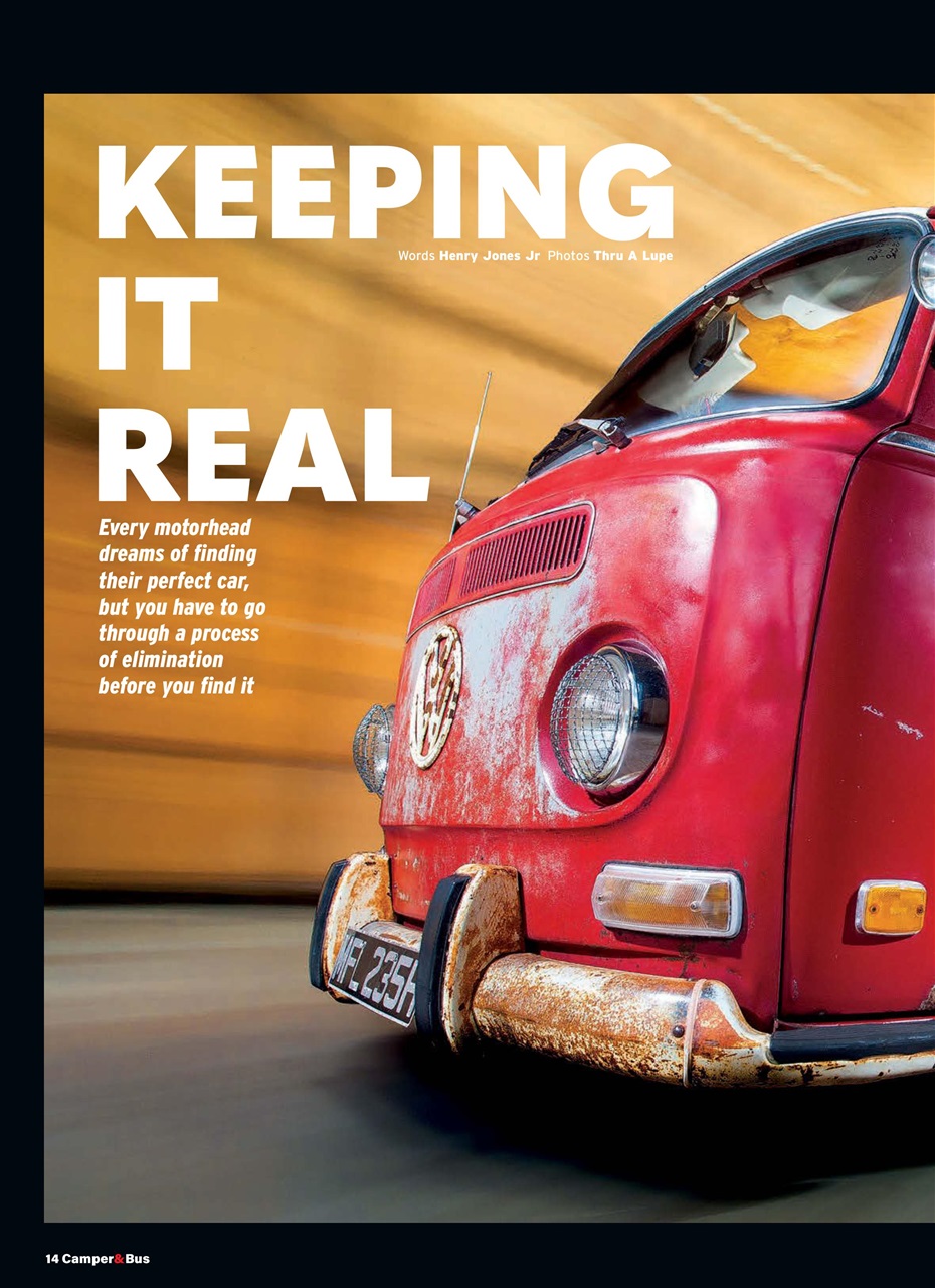 VW Camper Preview Pages