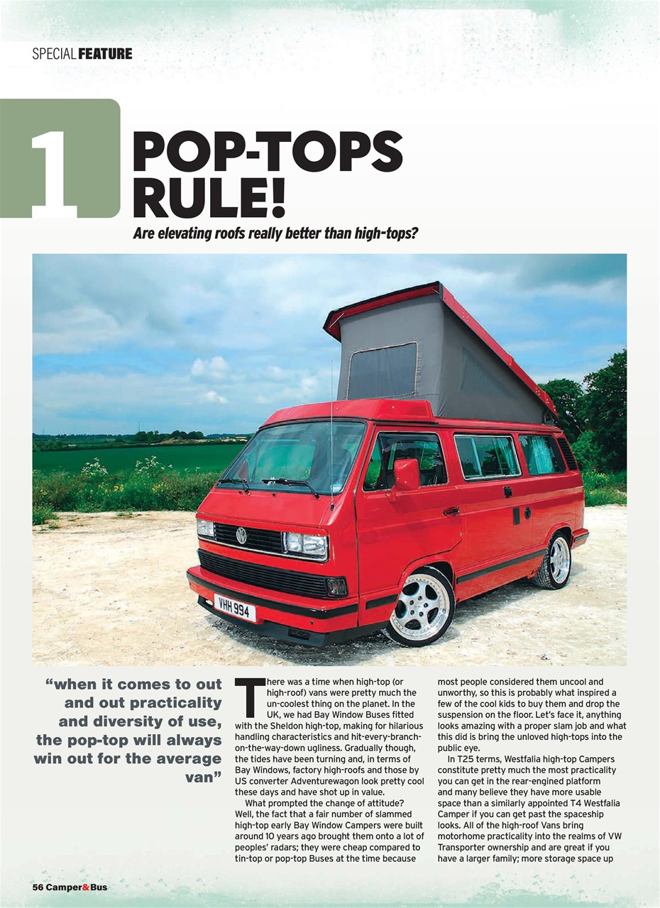 VW Camper Preview Pages