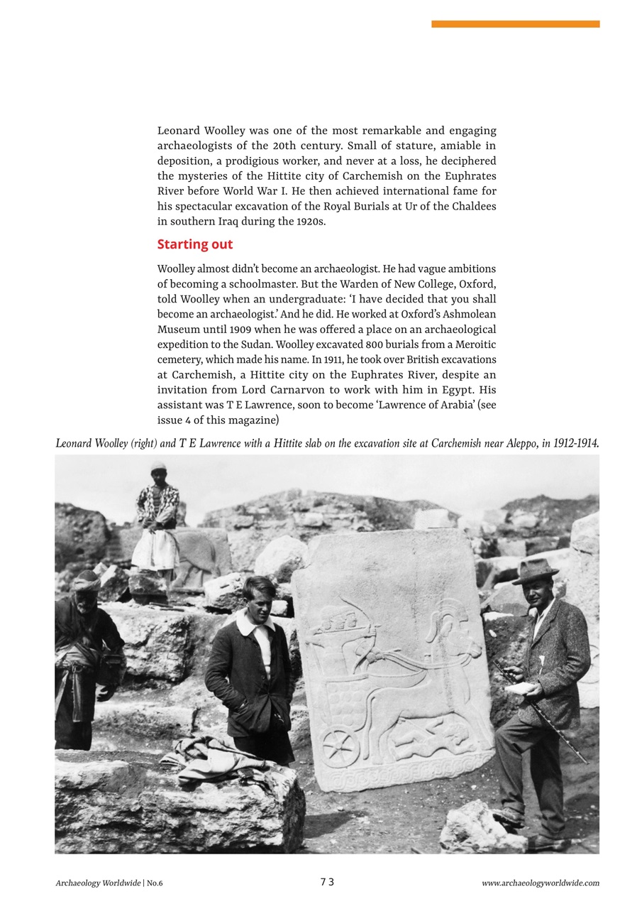 Archaeology Worldwide Preview Pages