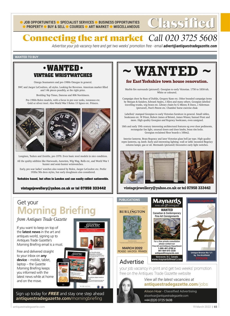 Antiques Trade Gazette Preview Pages