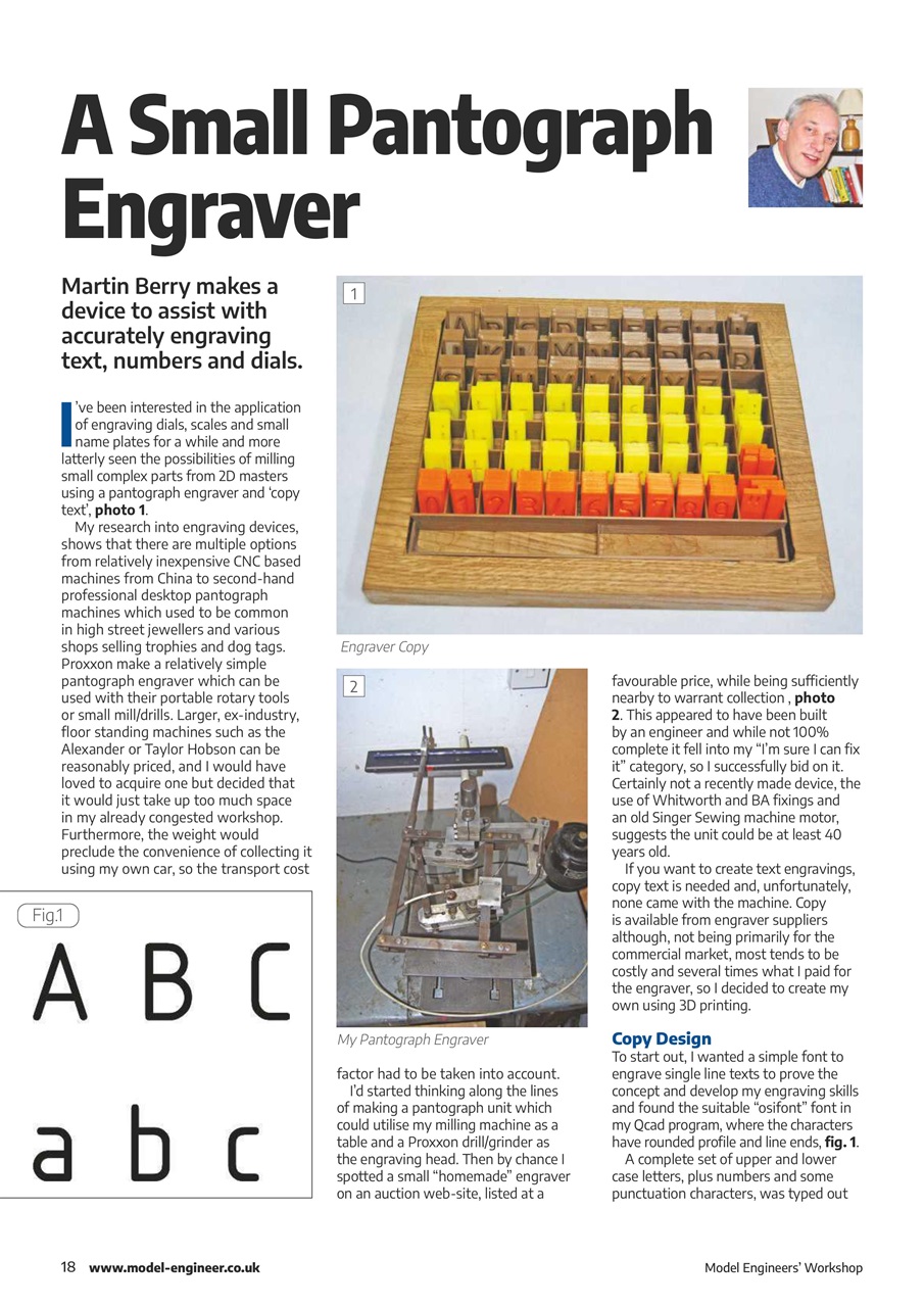 Model Engineer & Workshop Magazine Preview Pages