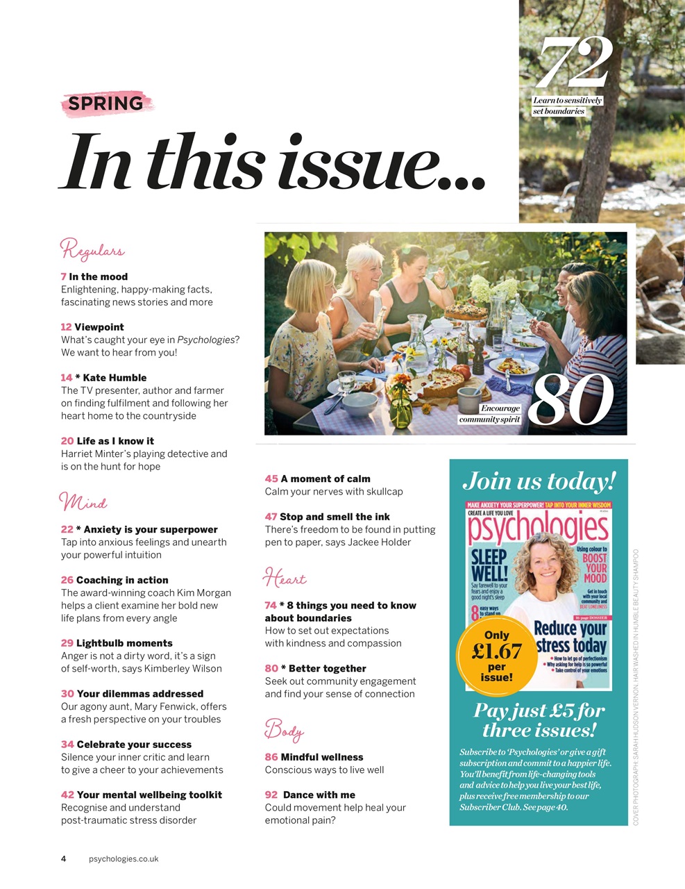 Psychologies Preview Pages