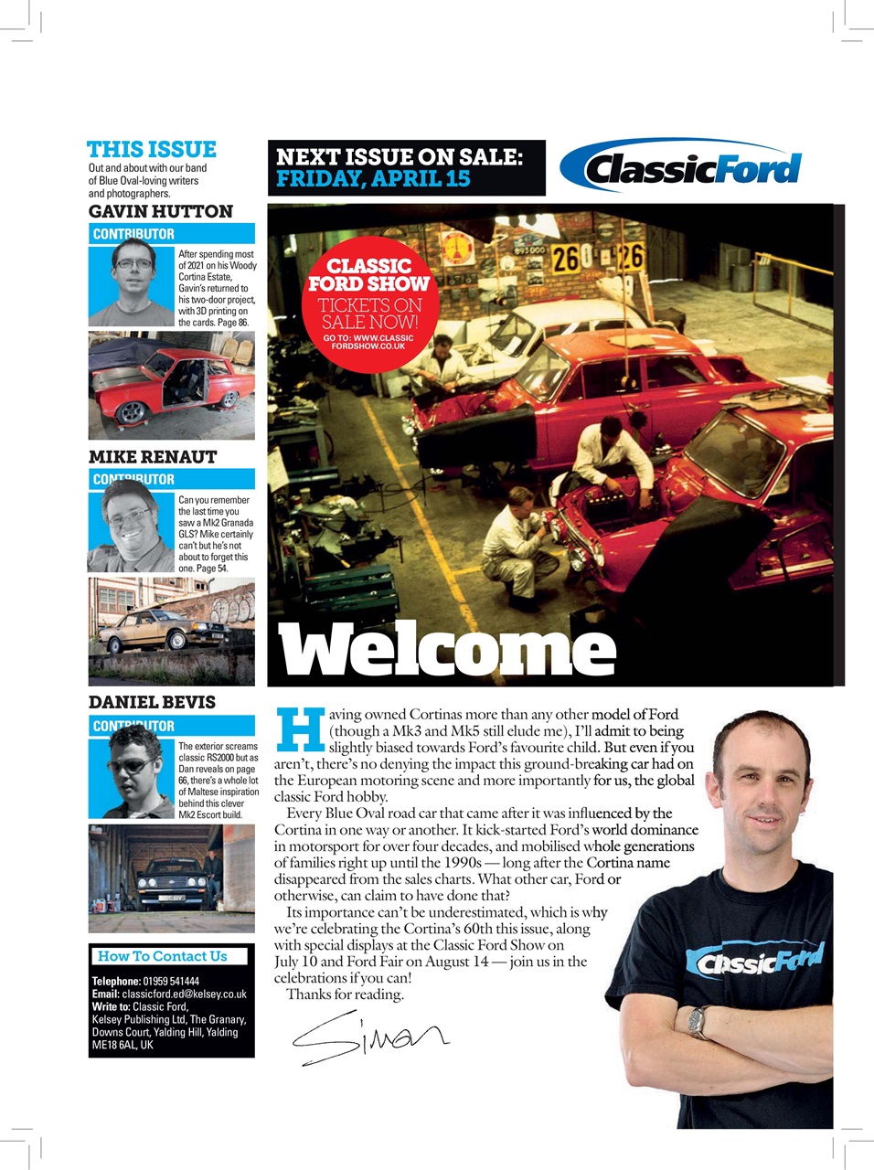 Classic Ford Preview Pages