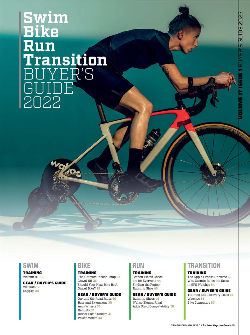 Triathlon Magazine Canada Preview Pages