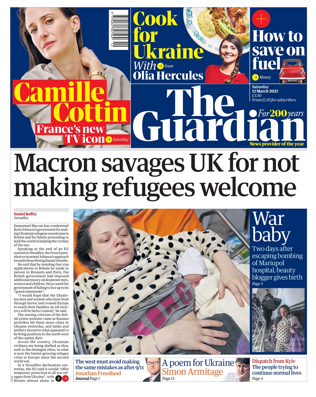 The Guardian Newspaper Preview Pages