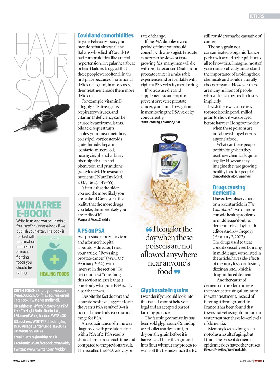 What Doctors Don't Tell You Preview Pages