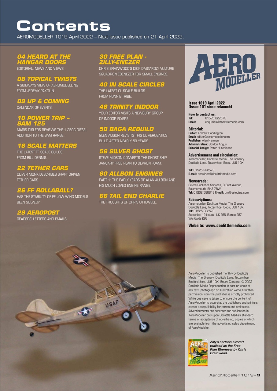 AeroModeller Preview Pages