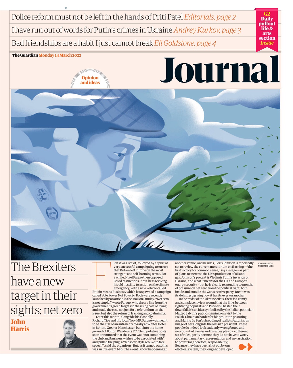 The Guardian Newspaper Preview Pages