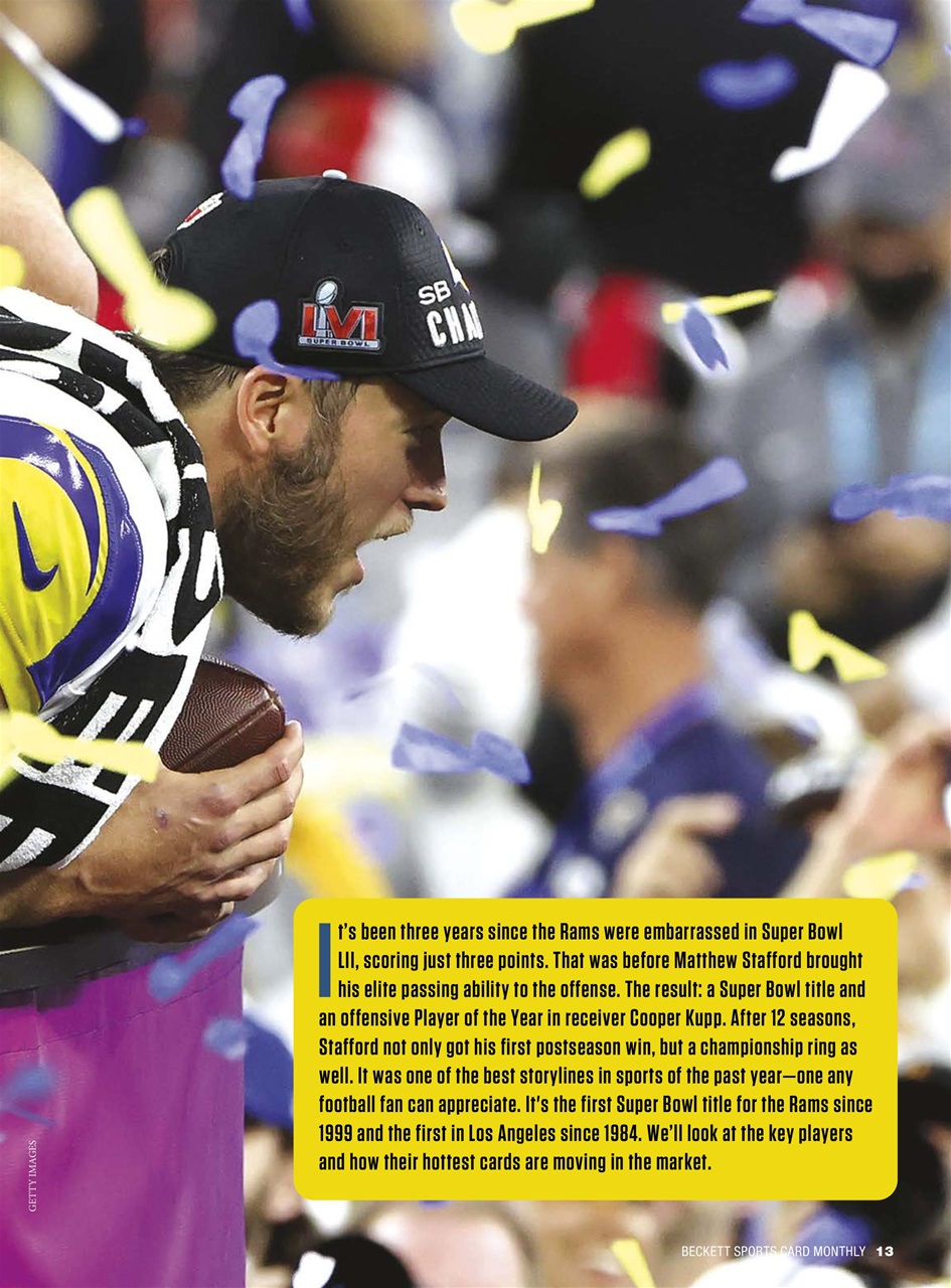 Sports Card Monthly Magazine Preview Pages