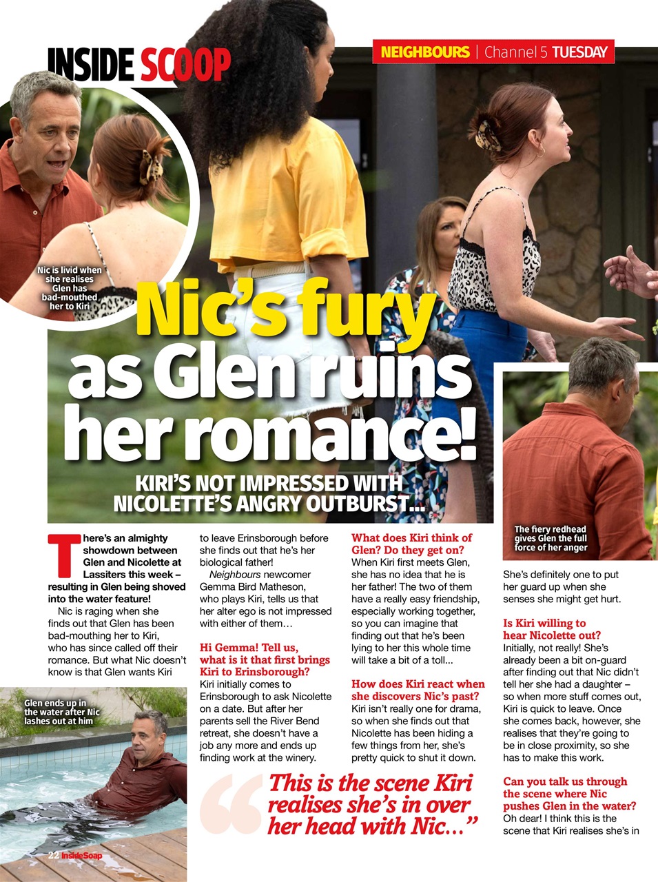 Inside Soap Preview Pages