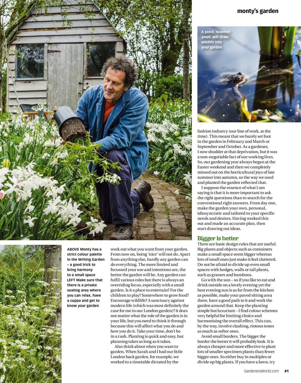 BBC Gardeners’ World Magazine Preview Pages