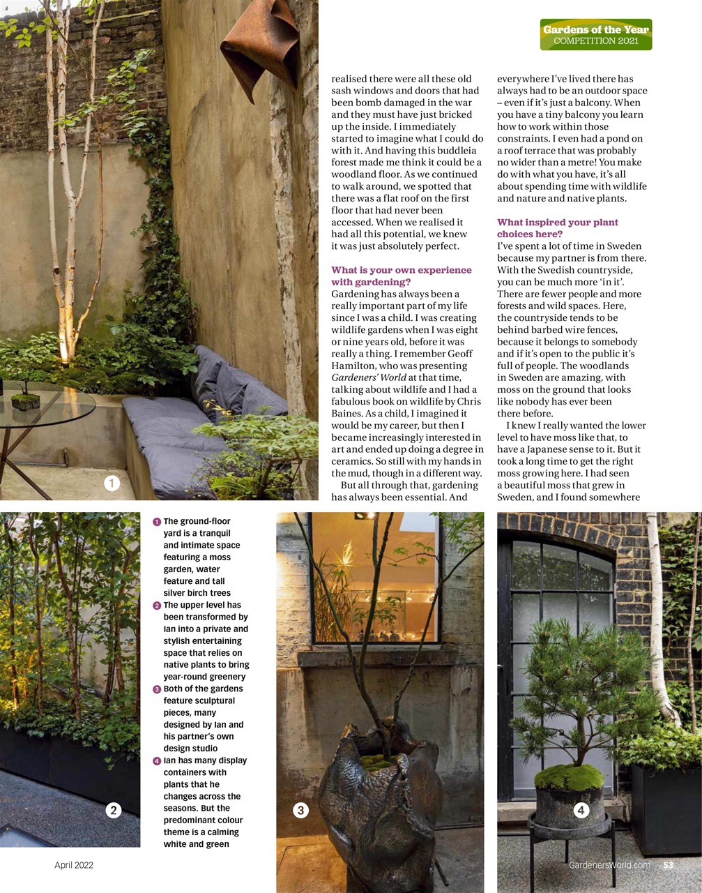 BBC Gardeners’ World Magazine Preview Pages