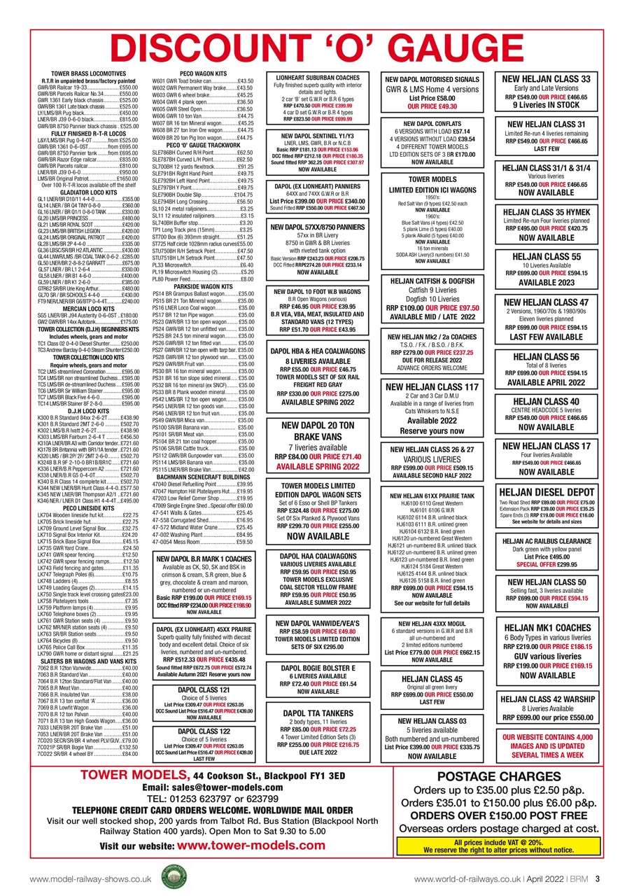 British Railway Modelling (BRM) Preview Pages