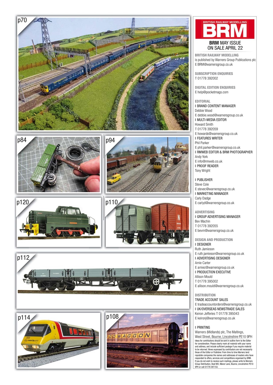 British Railway Modelling (BRM) Preview Pages
