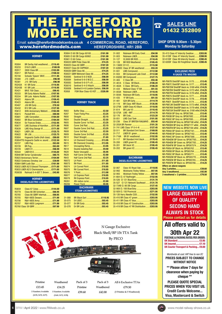 British Railway Modelling (BRM) Preview Pages