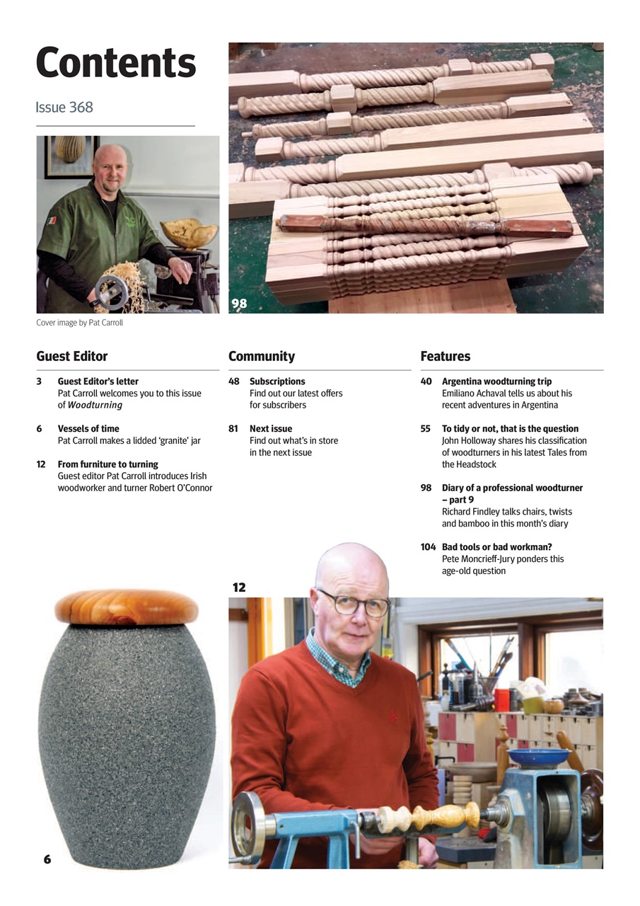 Woodturning Preview Pages