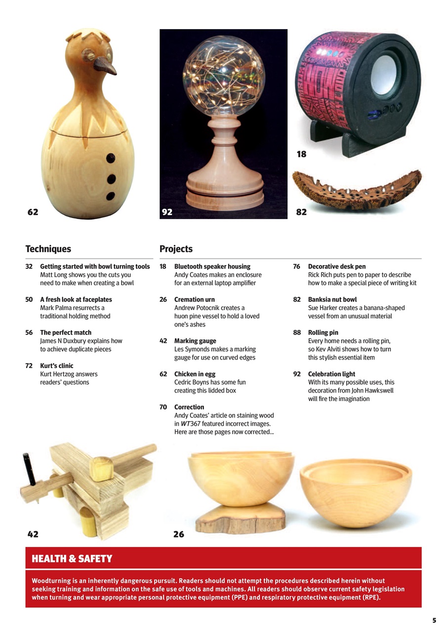Woodturning Preview Pages