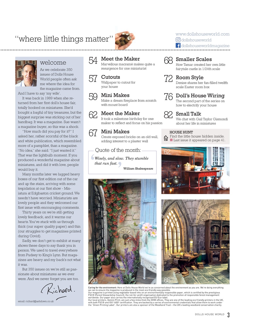 Dolls House World Preview Pages