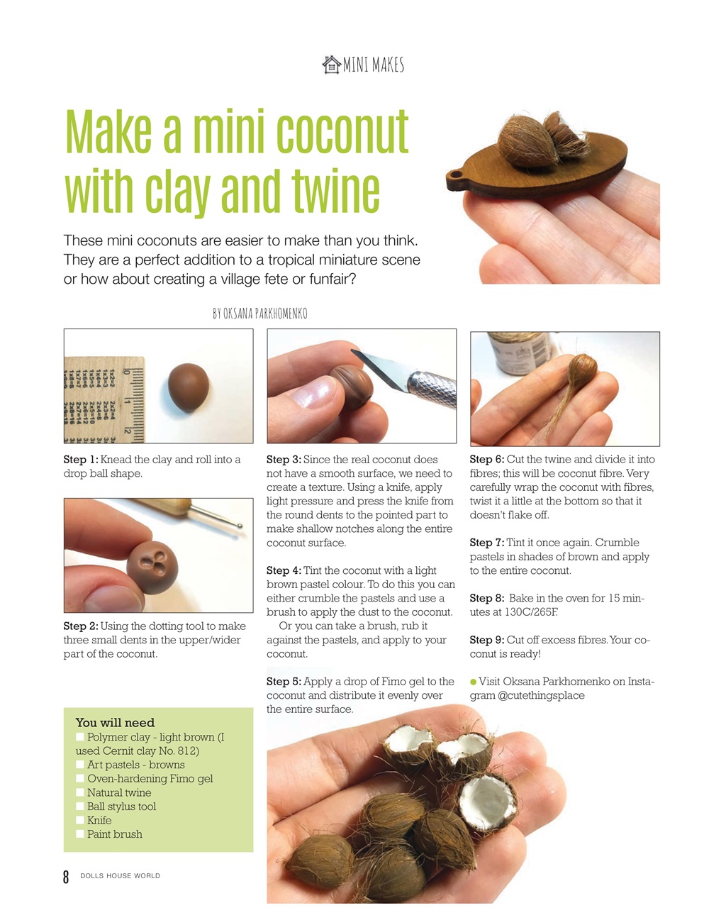 Dolls House World Preview Pages