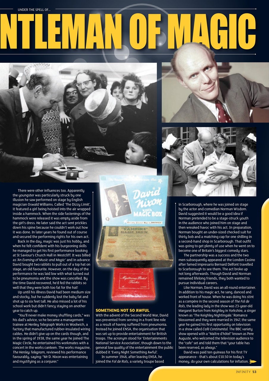 Infinity Magazine Preview Pages