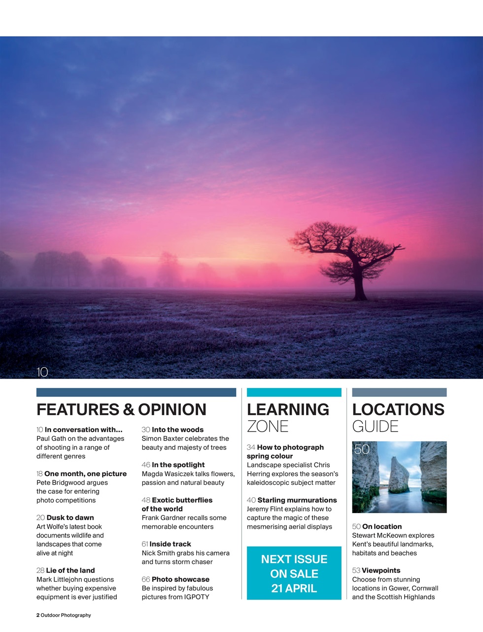 Outdoor Photography Preview Pages