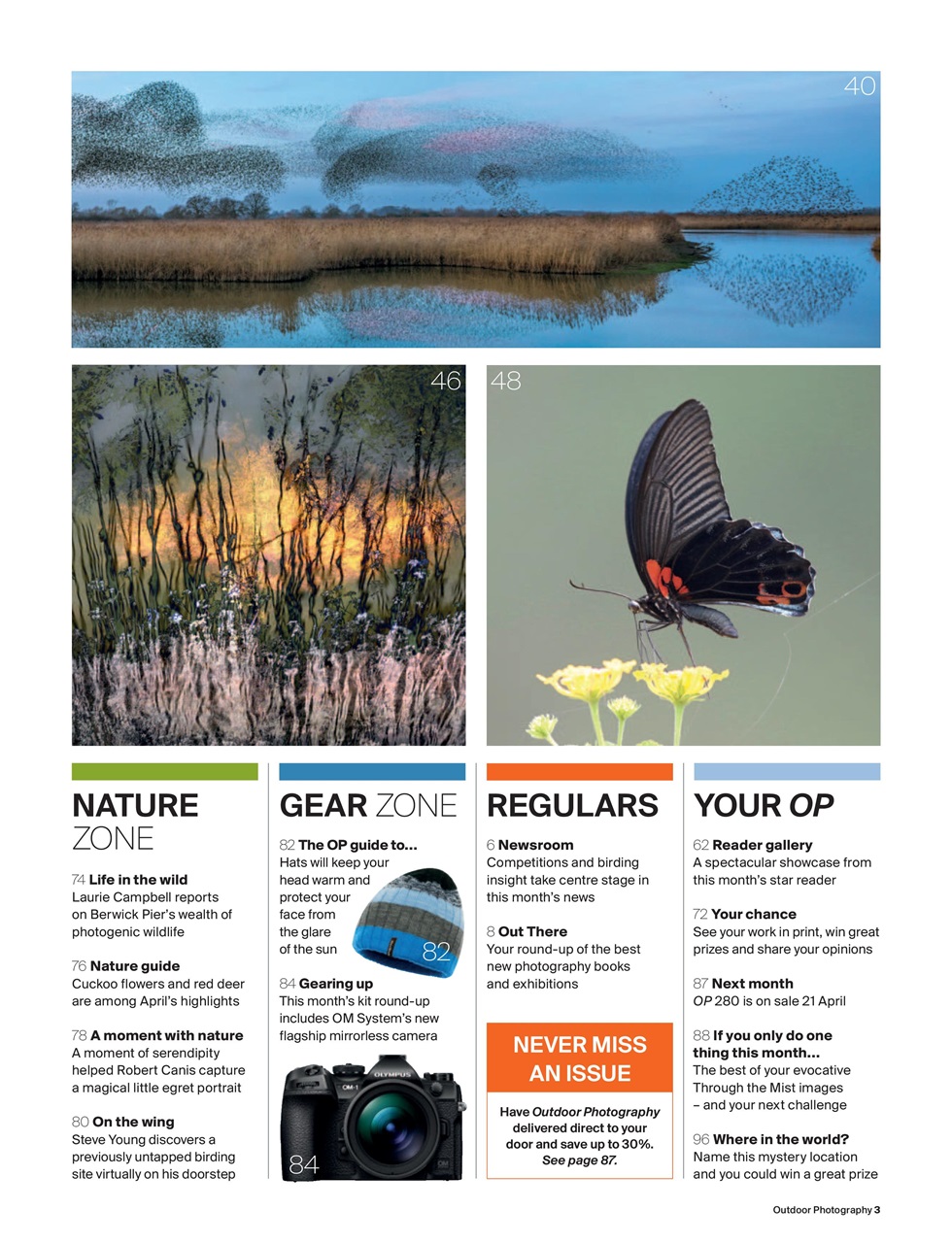 Outdoor Photography Preview Pages