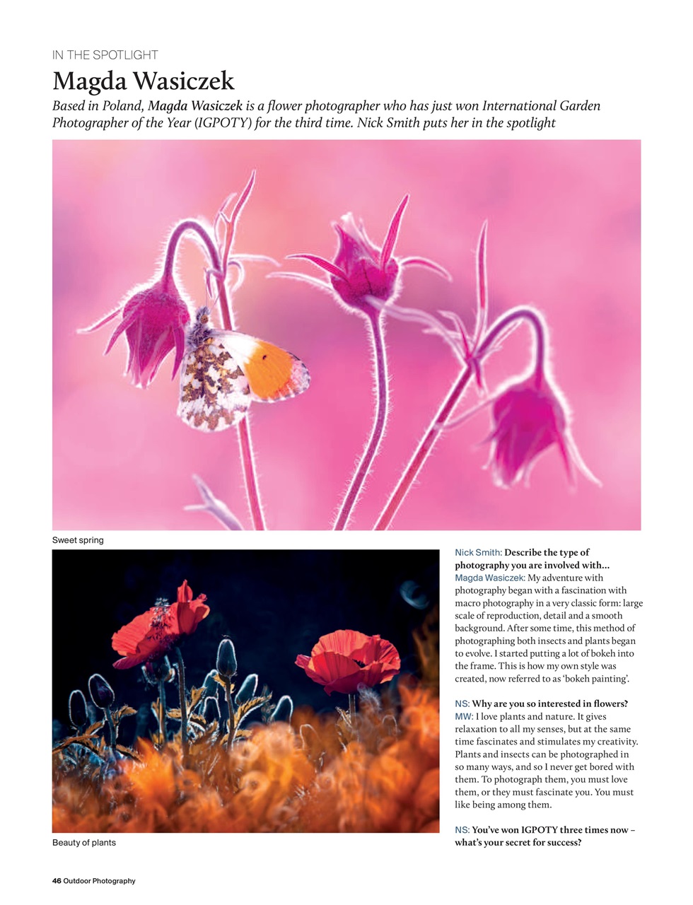 Outdoor Photography Preview Pages