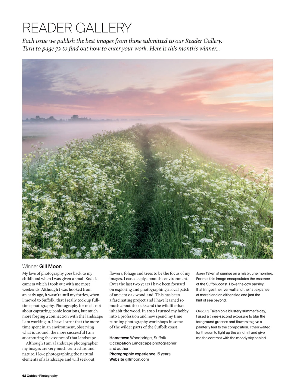 Outdoor Photography Preview Pages