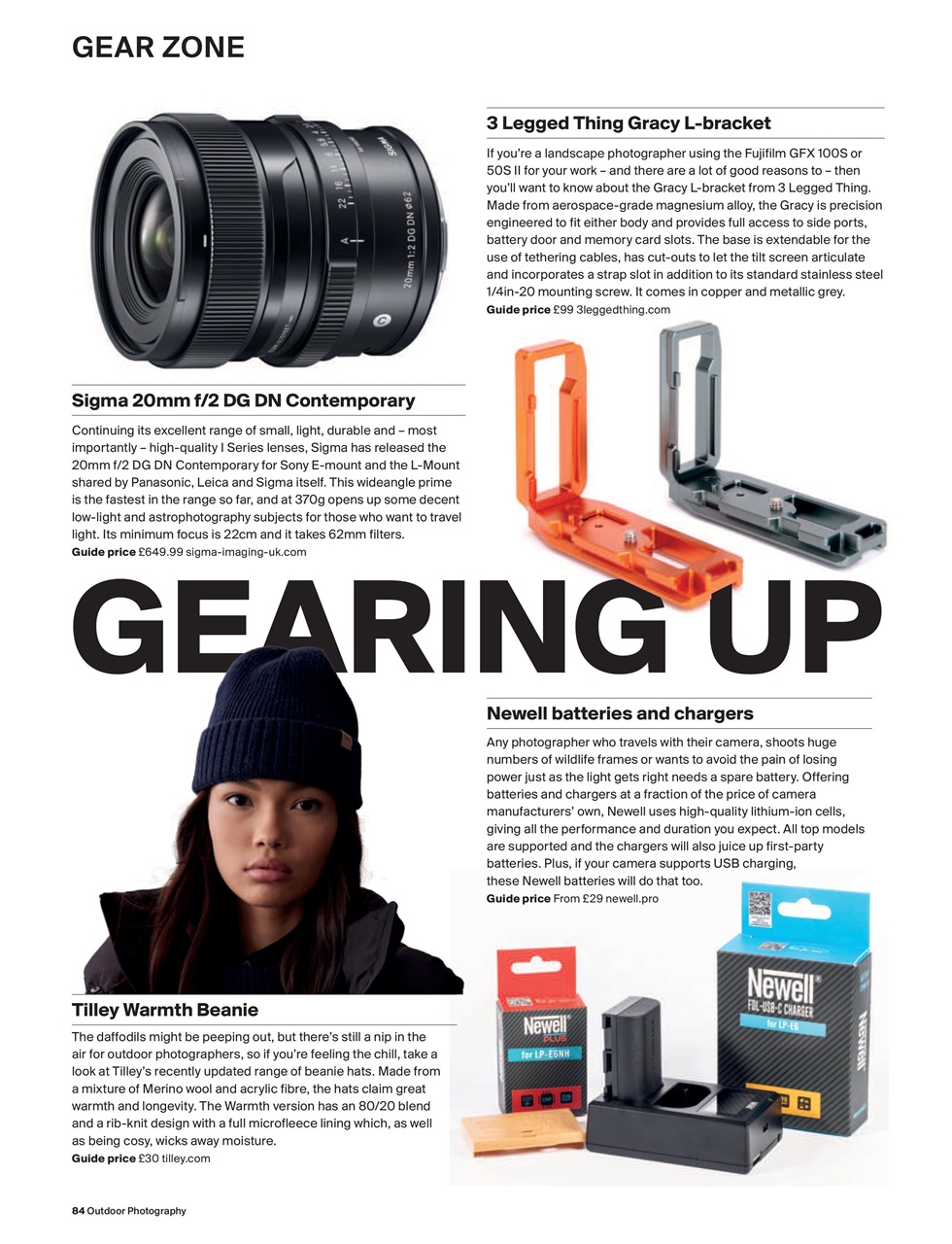 Outdoor Photography Preview Pages